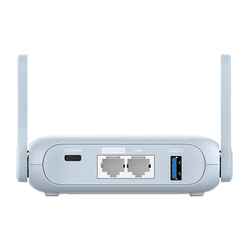 GL.iNet Beryl AX GL-MT3000 router de viagem Wi-Fi 6 de bolso, AX3000 dual-band, WAN 2,5G, LAN 1G, USB 3.0, OpenWrt, VPN, WireGuard, OpenVPN, WPA3, AdGuard Home