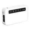 Router portátil GL.iNet Puli 4G LTE com bateria de 5000mAh, OpenWrt, VPN, Wi-Fi 4, 2x Ethernet, USB, MicroSD, preto