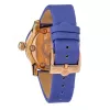 GLAM ROCK GR10050 Miami Collection Relógio de mulher 46mm bracelete de pele branca quartzo suíço