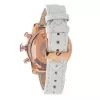 Relógio de mulher GLAM ROCK quartzo GR32166R 44 mm pulseira de silicone branca
