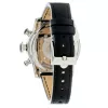 Relógio de mulher GLAM ROCK suíço de quartzo GR32118 44mm pele preta