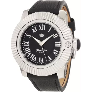 GLAM ROCK Relógio de mulher GR32020 44mm quartzo suíço branco silicone