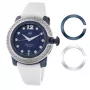 Relógio de mulher GLAM ROCK GR32049D 44mm aço inoxidável cronógrafo de quartzo suíço