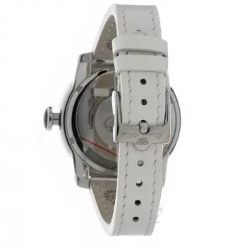 Relógio de mulher GLAM ROCK GR32050 44 mm cronógrafo de quartzo suíço bracelete de silicone branco
