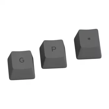 Glorious GPBT Keycaps - 115 teclas PBT, ISO, Layout ES, Black Ash