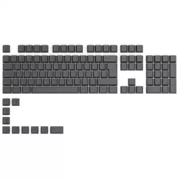 Glorious GPBT Keycaps - 115 teclas PBT, ISO, Layout ES, Black Ash