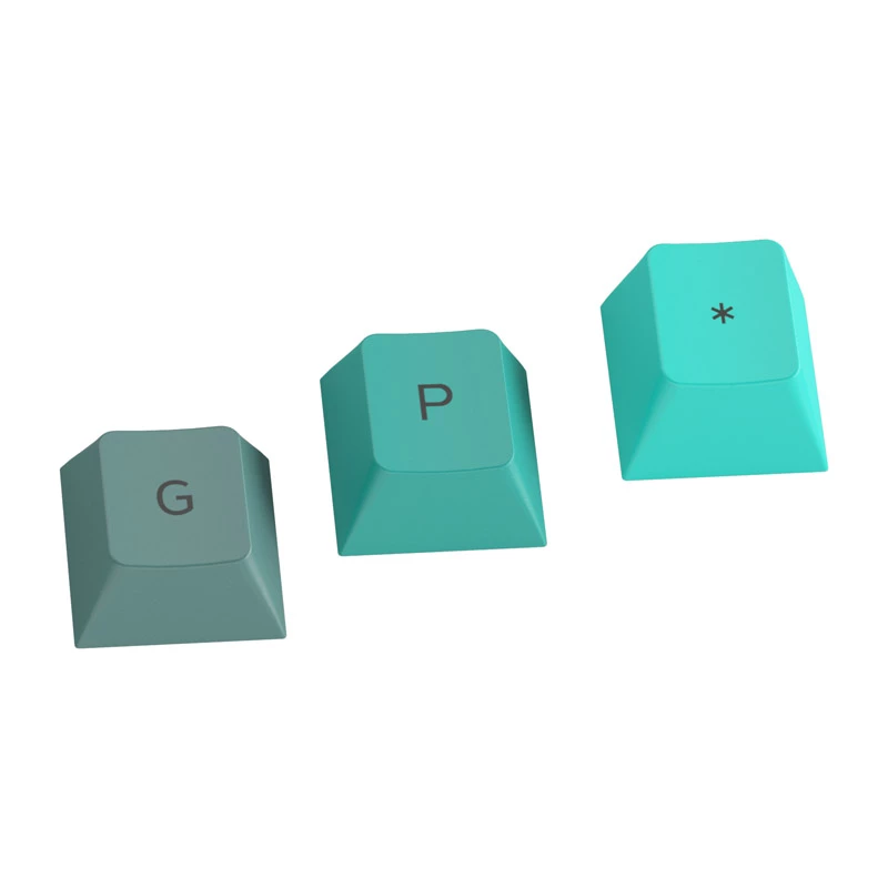 Glorious GPBT Keycaps - 115 teclas PBT, ISO, layout ES, Rain Forest
