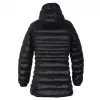 Glovii GTFBL casaco softshell aquecido para mulher com aquecimento em fibra de carbono, 3 modos, bateria recarregável, preto
