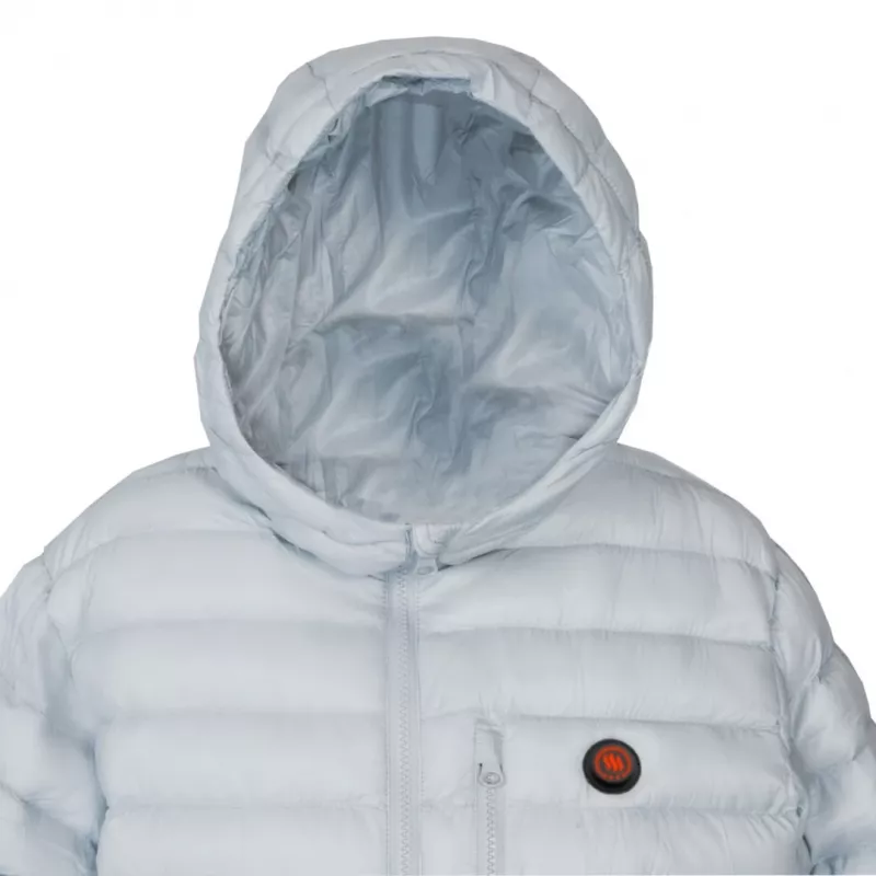 Glovii GTMGL casaco aquecido para homem com fibra de carbono, preto, tamanho M