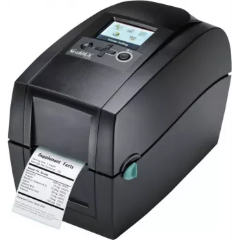 Impressora de etiquetas GODEX C.ITOH RT200i - Térmica direta / transferência térmica - Rolo de 6 cm - 203 dpi - até 177 mm/s - USB 2.0, LAN, Série, USB Host