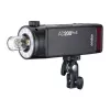 Godox AD200Pro II kit de flash de mão com Bare Bulb & Fresnel Head, 200Ws, TTL/HSS, sistema X de 2,4GHz