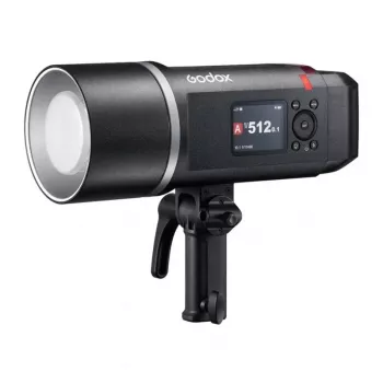 Flash GODOX AD600BMII Wistro para encaixe Bowens 600Ws monolight de estúdio exterior com sistema 2,4G X, HSS, luz de modelação LED de 10W, alimentado por bateria
