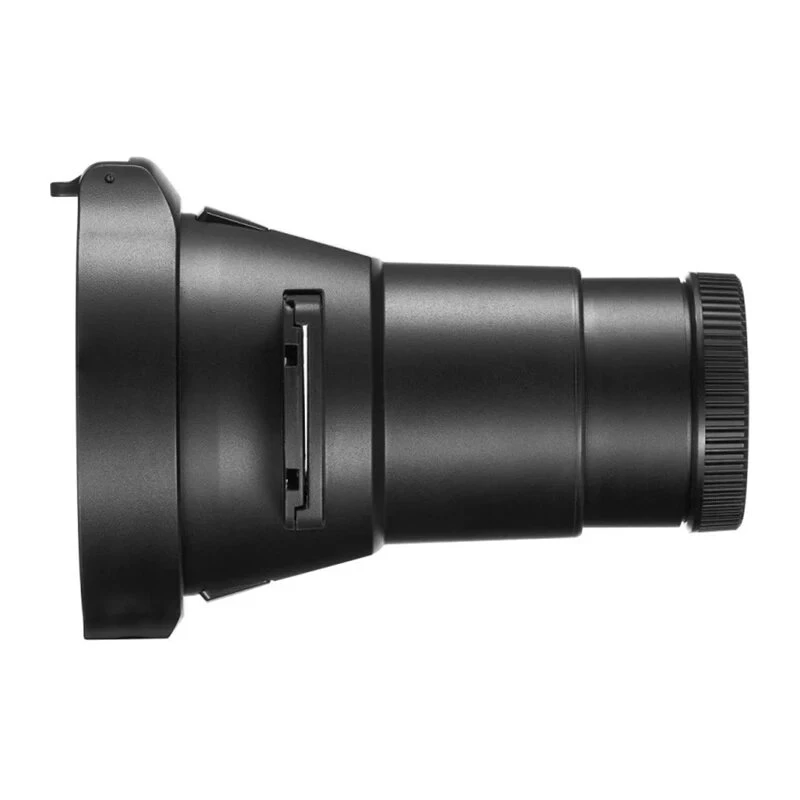 GODOX AK-R21 Acessório de projeção para flashes de cabeça redonda com objetiva de 65 mm, 8 gobos, filtros de cor, montagem magnética