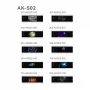 Godox AK-S02 conjunto de 2 slides para AK-R1 Kit – slides de efeito criativo com padrão de persiana e ponto