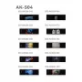 Godox AK-S04 conjunto de slides – 6 padrões gobo em aço inoxidável para cabeça de flash redonda AK-R1