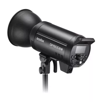 Godox DP600IIIV 600Ws Flash de Estúdio com Luz LED de Modelação 30W, Sistema Wireless 2,4G X, Encaixe Bowens
