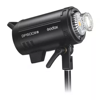 Godox DP600IIIV 600Ws Flash de Estúdio com Luz LED de Modelação 30W, Sistema Wireless 2,4G X, Encaixe Bowens