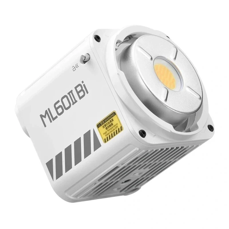 Godox ML60II kit de luz de vídeo LED bi-color (60W, 2800K-6500K, CRI 96+, TLCI 97+, controlo por app, opção de bateria NP-F)