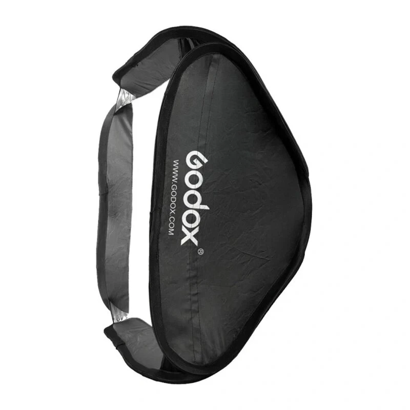 Godox SFUV6060 suporte S-Type para speedlite com softbox 60x60 cm e saco de transporte kit