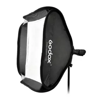 Godox SFUV8080 Softbox 80 x 80 cm com suporte para speedlite Type S e bolsa de transporte