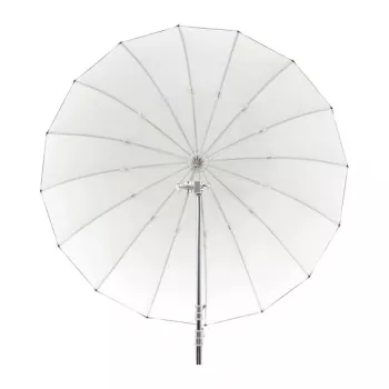 Sombrinha parabólica refletora GODOX UB-165W 165cm com 16 varetas prateadas e bolsa de transporte