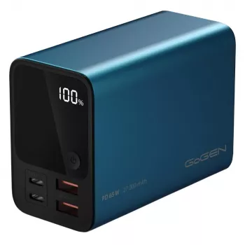 GoGen PB270001BL Power Bank 27000 mAh azul