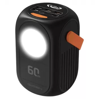GoGen PB600001B power bank 60000 mAh preto