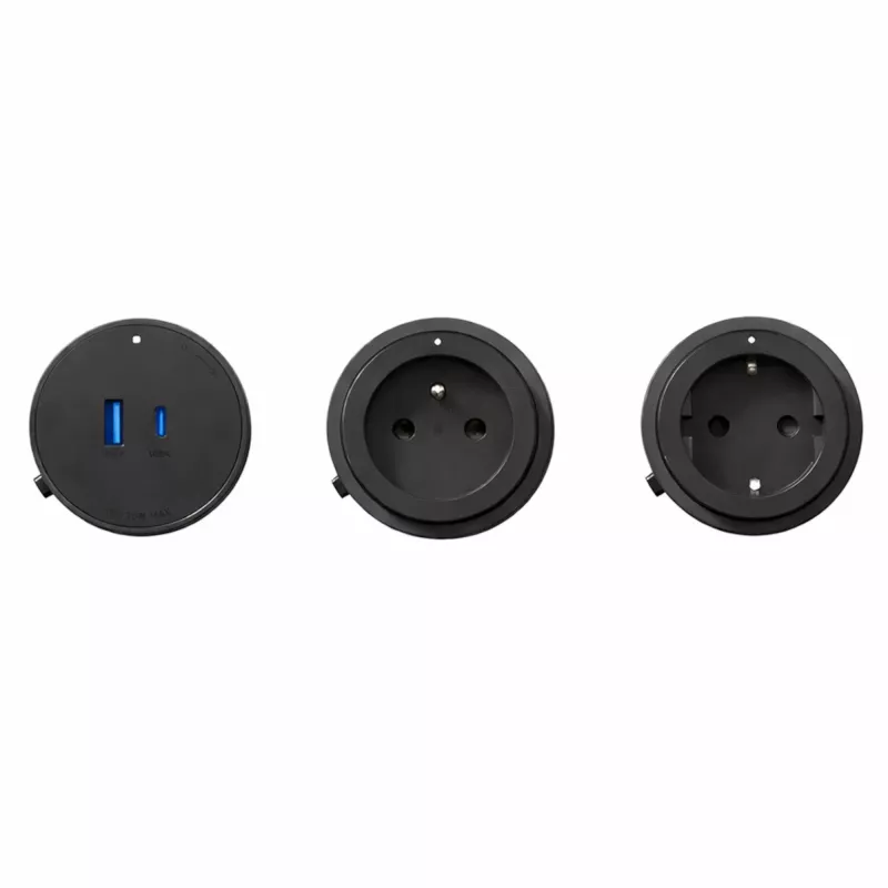 GONEO Power Track Adaptador USB + USB-C Preto