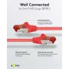 Goobay Cabo de patch CAT 6 S/FTP (PiMF), Vermelho, 5 m - CCA