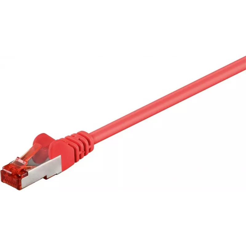 Goobay Cabo de patch CAT 6 S/FTP (PiMF), Vermelho, 5 m - CCA