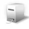 Cabo de rede Goobay Cat 6a U/UTP, 305 m, cobre maciço, AWG 23, LSZH, azul (96097)
