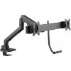 Suporte de secretária para dois monitores GOOBAY Office (preto)