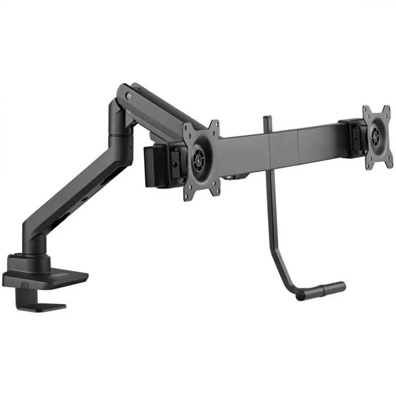 Suporte de secretária para dois monitores GOOBAY Office (preto)