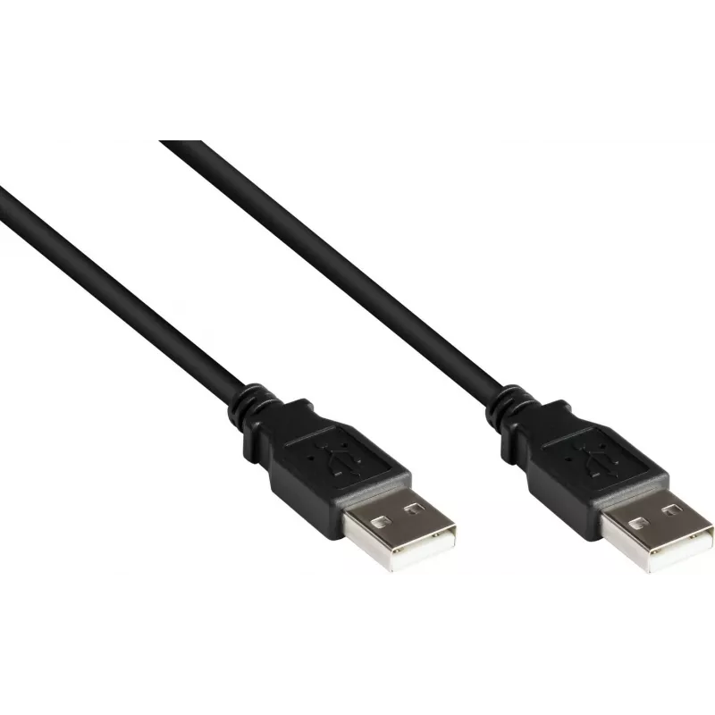 Good Connections Cabo USB 2.0 Alcasa A para A, 0,5 m, preto