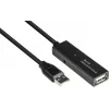 Good Connections GC-M0134 Cabo de extensão USB 2.0 20 m Preto com amplificador de sinal