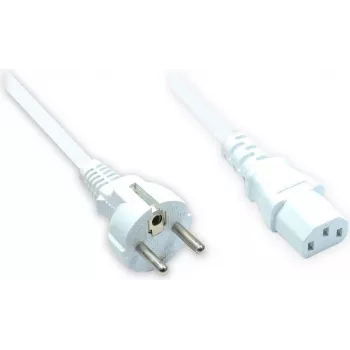 Good Connections cabo de alimentação CEE 7/7 para C13 branco 1,5m 1501-015W