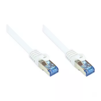 Cabo de rede Good Connections RNS® Cat.6A S/FTP sem halogéneos, branco, 15m
