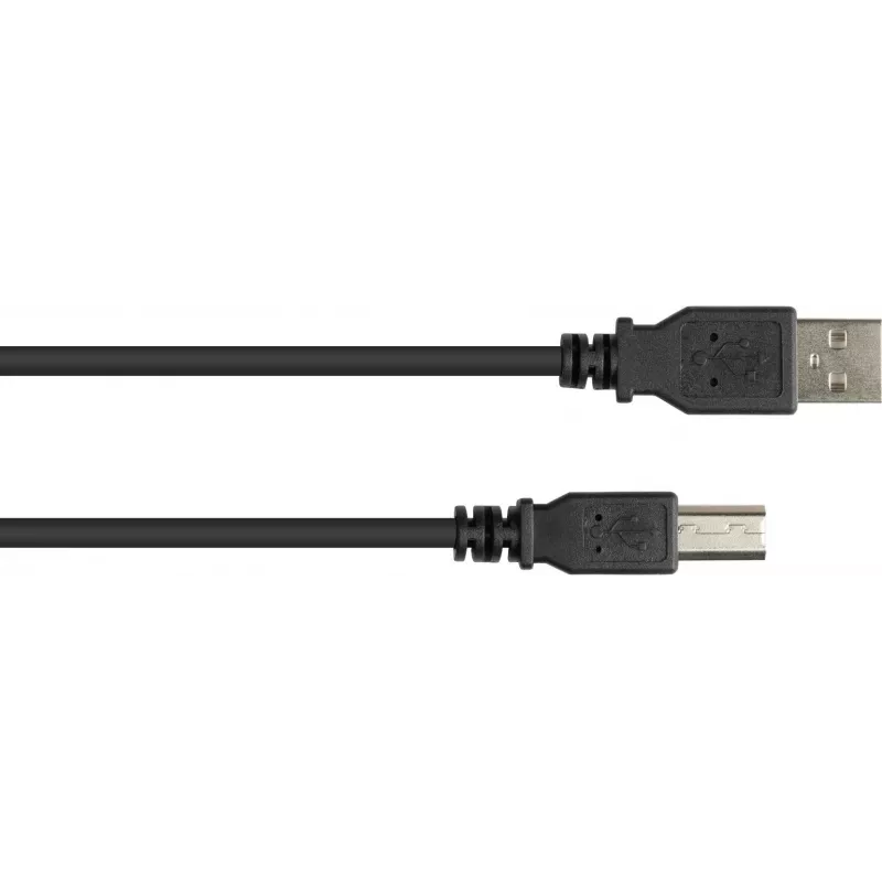 Cabo Good Connections USB 2.0 A para B, 0,25 m, preto