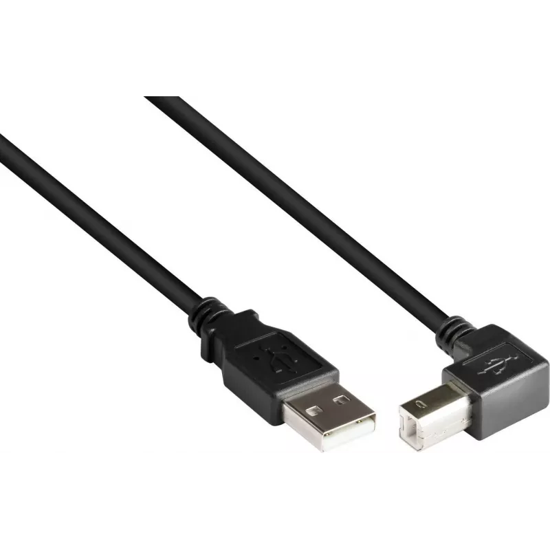 Good Connections cabo USB 2.0 A para B angular 1m preto
