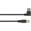 Good Connections Cabo USB 2.0 Type-A angular para Type-B - Preto - 0,5 m