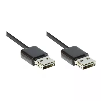 Good Connections Cabo USB 2.0 High-Speed EASY A para A, preto, 0,5 m