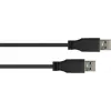 Good Connections Cabo USB 3.0, Type-A macho para Type-A macho, preto, 0,5 m 2712-S005
