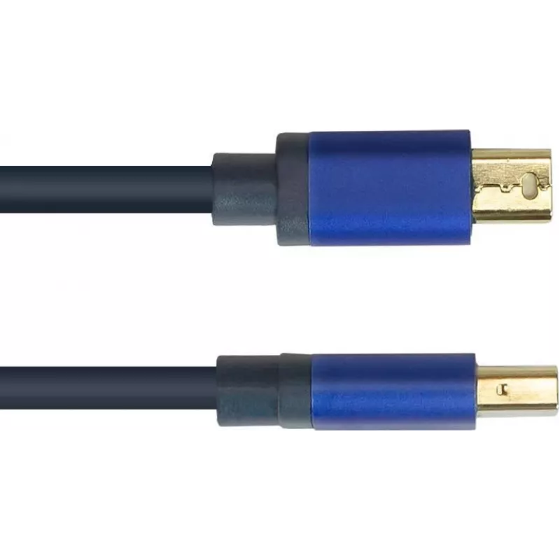 GoodConnections Alcasa 4824-SF010B Cabo Mini DisplayPort para DisplayPort 1m Azul 4K@60Hz