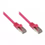 Cabo de rede Alcasa Cat.5e SF/UTP RJ-45 0,15 m ouro