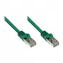 GoodConnections Alcasa cabo de rede RJ45-RJ45 Cat5e UTP 0,15m fichas banhadas a ouro macho para macho