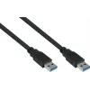 GoodConnections Cabo Alcasa UK30P-AA-030S USB 3.2 Gen 1 – USB-A para USB-A, 3 m, Preto