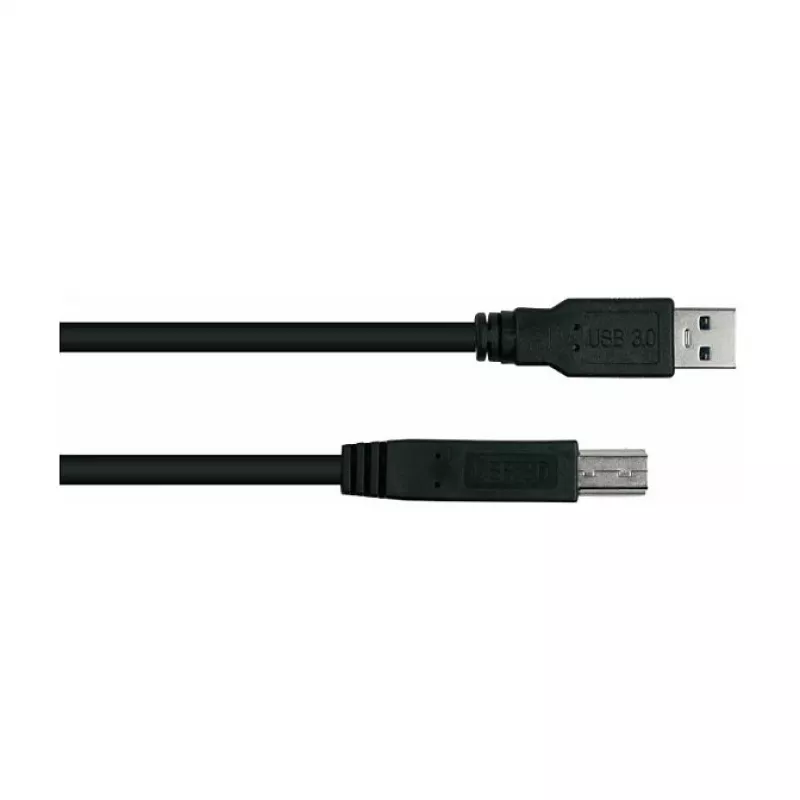 GoodConnections Alcasa UK30P-AB-050S Cabo USB 3.2 Gen 1, USB-A para USB-B, 5m, preto