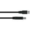 GoodConnections Alcasa Cabo USB 3.2 Gen 1 A para B 1,8 m preto