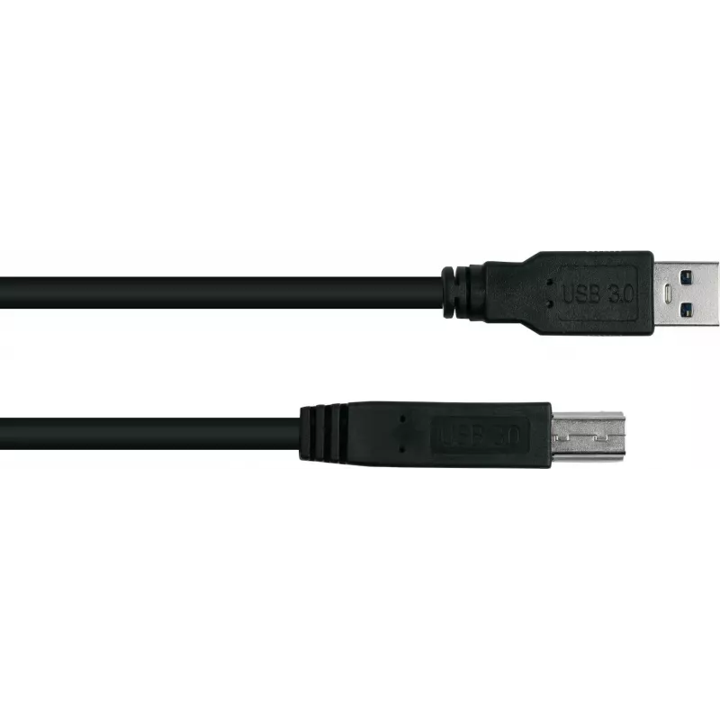 GoodConnections Alcasa Cabo USB 3.2 Gen 1 A para B 1,8 m preto