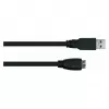 GoodConnections Alcasa cabo USB 3.2 Gen 1, USB-A para Micro-B, 1,8 m, preto